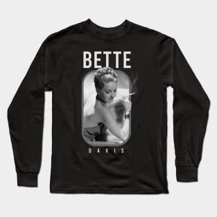 bette davis young black and white Long Sleeve T-Shirt